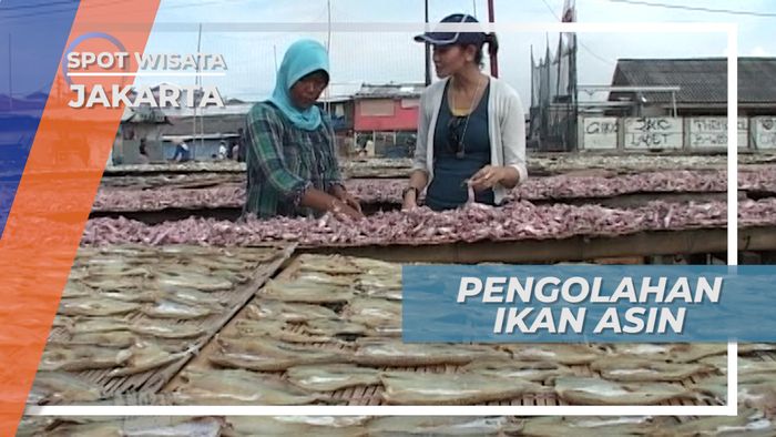 Kampung Nelayan Pengolah Ikan Asin Muara Angke Jakarta