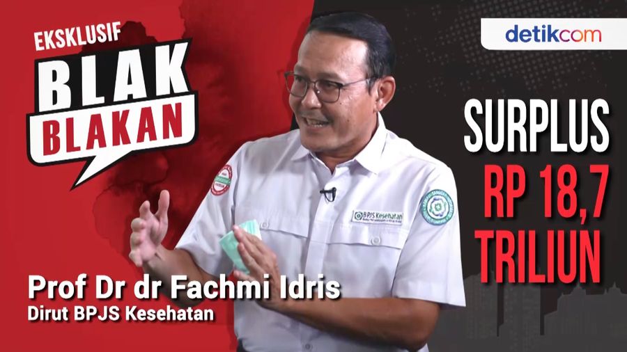 Blak-blakan BPJS Kesehatan Surplus Rp 18,7 Triliun