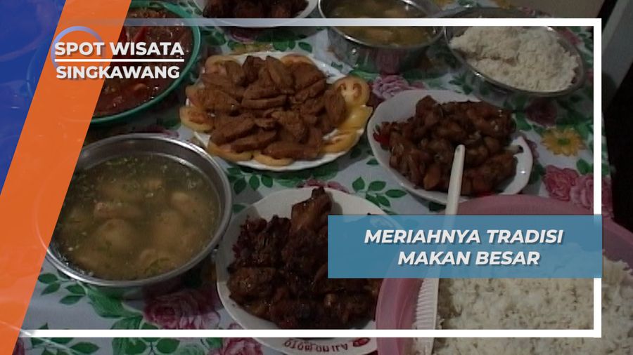Tradisi Makan Besar Bersama Keluarga Saat Imlek di Singkawang