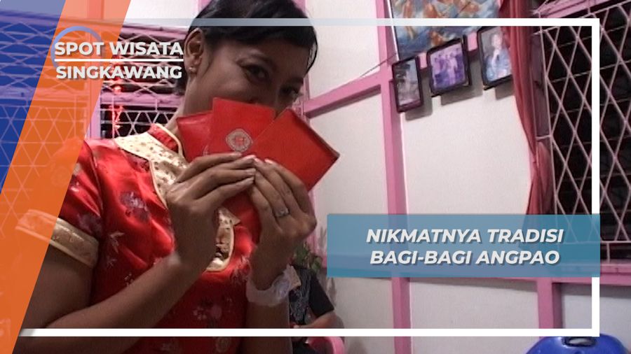 Tradisi Berbagi Petuah Hidup dan Angpao Saat Imlek di Singkawang