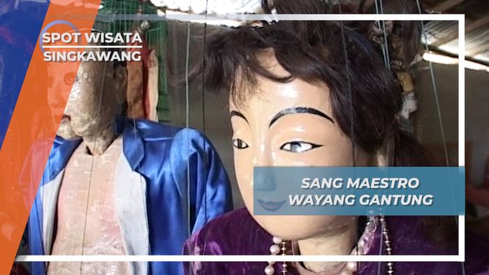 Chin Nen Sin,  Sang Maestro Wayang Gantung Asal Desa Lirang Singkawang