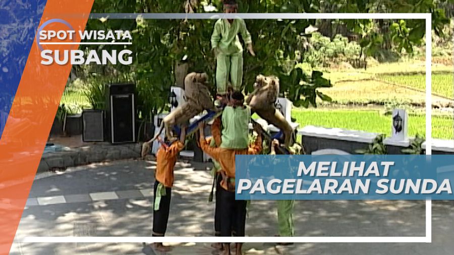 Pagelaran Tarian Sunda, Desa Wisata Sari Bunihayu Jalan Cagak Subang