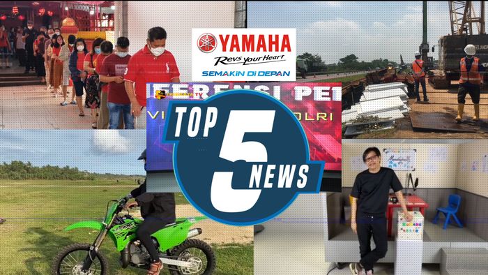Top 5: Imlek di Tengah Pandemi, Susi Geber Motor Trail