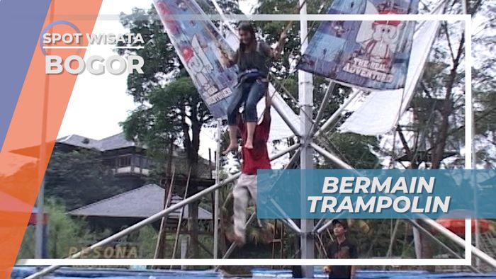 Trampolin, Permainan Memompa Adrenalin Tajur Bogor