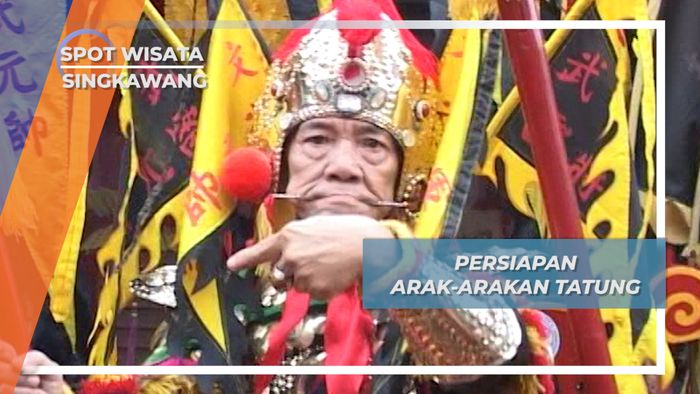Arak-arakan Tatung, Mendatangi Tiap Vihara di Singkawang Kalimantan Barat 