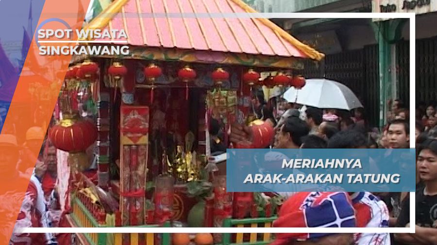 Meriahnya Arak-arakan Tatung Singkawang Kalimantan Barat 