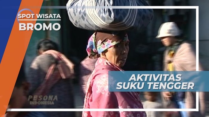 Aktivitas Sehari-hari Suku Tengger Lereng Gunung Bromo, Jawa Timur