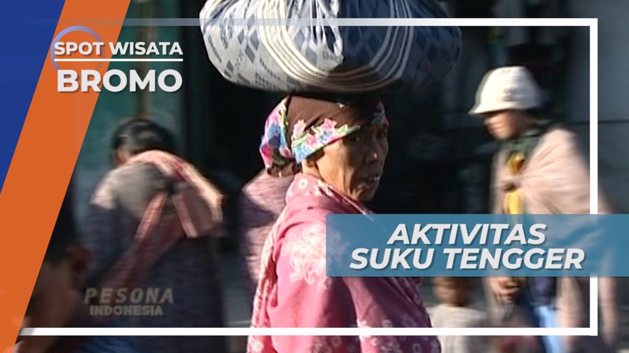 Aktivitas Sehari-hari Suku Tengger Lereng Gunung Bromo, Jawa Timur