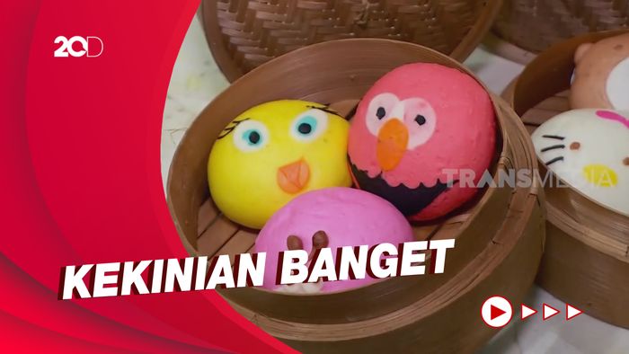 Gemasnya Bakpao Berbentuk Doraemon hingga Hello Kitty
