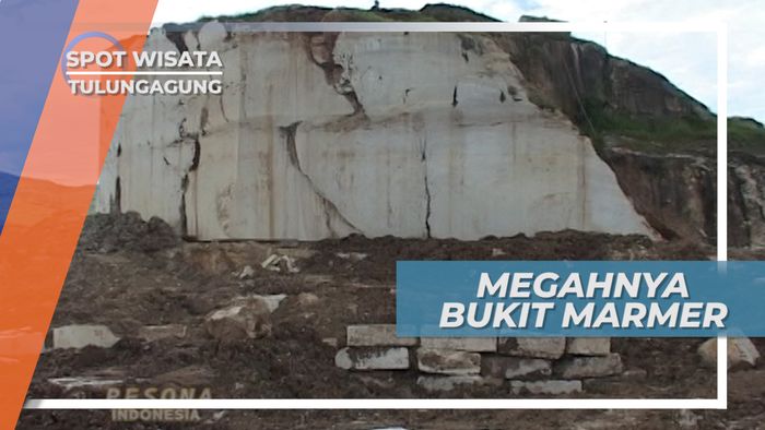 Megahnya Bukit Marmer Desa Besole Kecamatan Besuki Tulungagung 