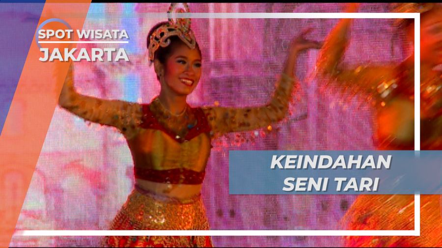 Warna Warni Cahaya dan Hentakan Musik Menambah Indahnya Seni Tari, Jakarta