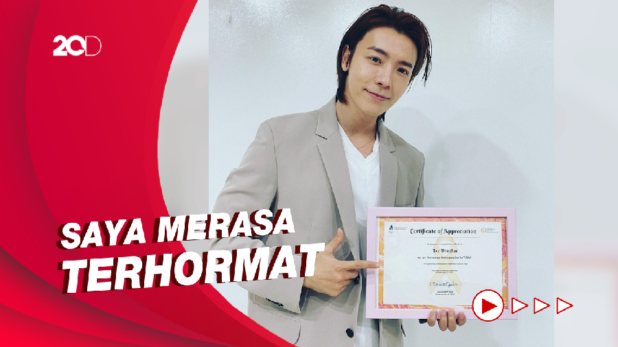 Donghae Super Junior Jadi Duta Yayasan Onkologi Anak Indonesia