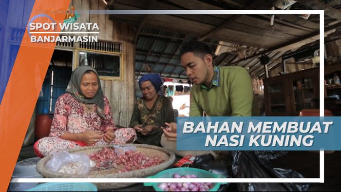Nasi Kuning, Budaya Kuliner Hidup Rukun Bertetanggga di Banjarmasin