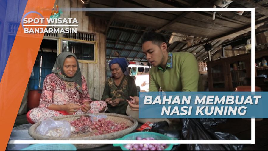 Nasi Kuning, Budaya Kuliner Hidup Rukun Bertetanggga di Banjarmasin