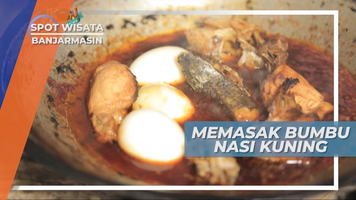 Bumbu Habang, Bumbu Merah Si Nasi Kuning ala Banjarmasin