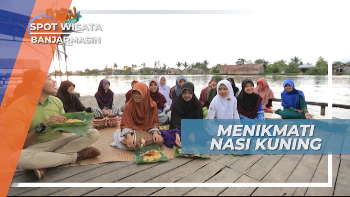 Nasi Kuning Habang WaLee, Wahh.. Lezat Enak Banjarmasin