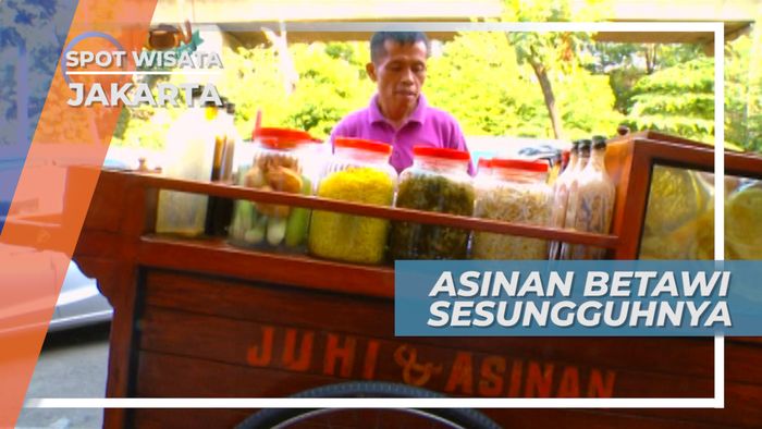 Asinan Betawi Gerobak Keliling, Citarasa Otentik Sesungguhnya, Jalan Veteran Jakarta