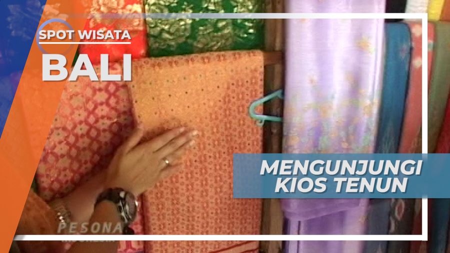 Kain Cantik Kios Tenun Desa Pantai Toyapakeh Nusa Penida Bali