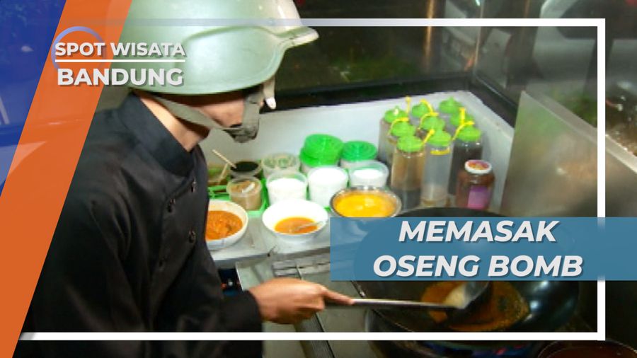 Oseng Bomb, Kuliner Bandung Meledak Pedasnya