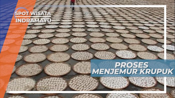 Dijemur Kering Garing ala Krupuk Desa Kenanga Indramayu