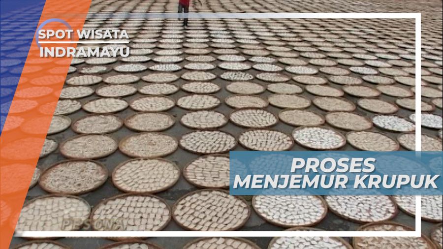 Dijemur Kering Garing ala Krupuk Desa Kenanga Indramayu