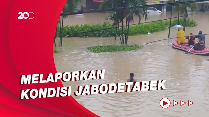 Laporan Netizen soal #Banjir Ramai di Media Sosial