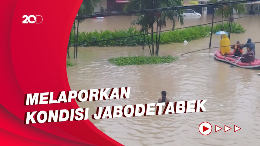 Laporan Netizen soal #Banjir Ramai di Media Sosial