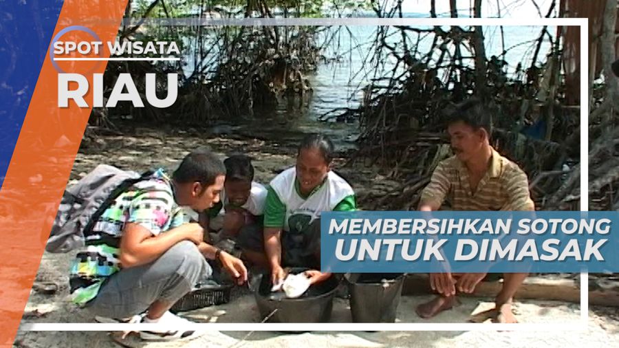Cara Membersihkan Sotong untuk Makanan Khas Melayu, Riau