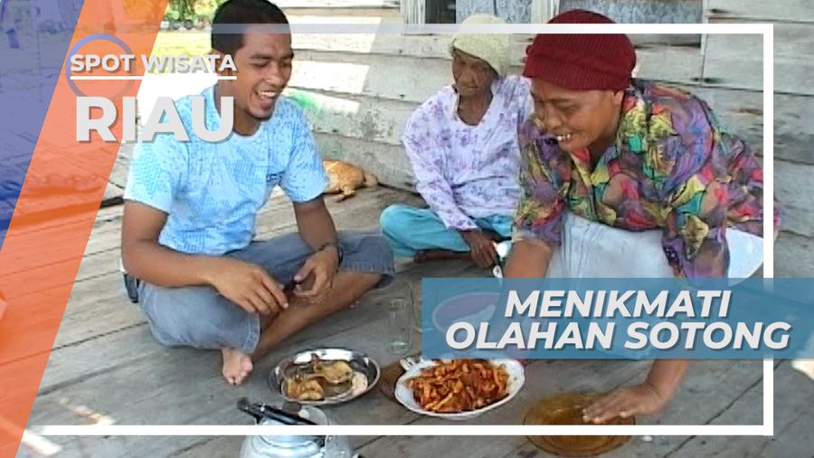 Rasa Sotong Bakar Khas yang Eksotis, Riau
