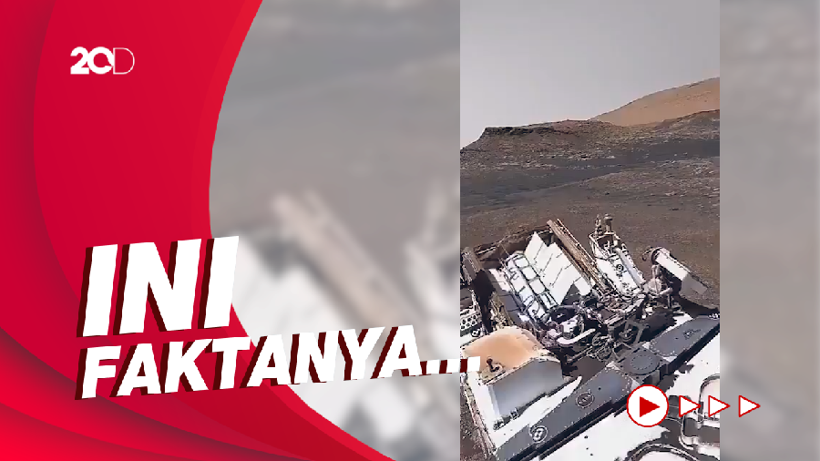 Rekaman Perseverance di Mars yang Viral di Twitter Ternyata Palsu