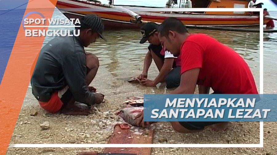 Merapat Ke Pulau Tikus untuk Mengolah Hasil Tangkapan, Bengkulu
