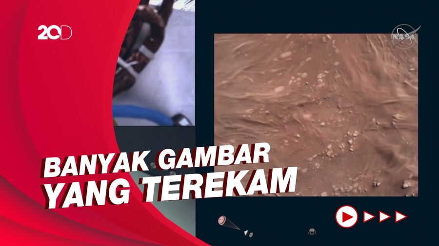 Video Penampakan Planet Mars oleh Rover Perseverance