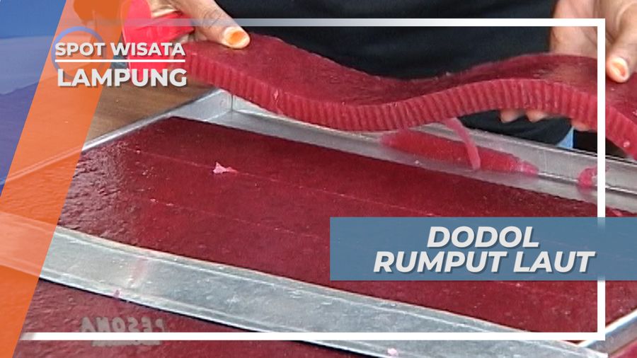 Dodol Rumput Laut, Camilan Lezat dari Pesawaran, Lampung