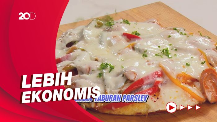 Masak Masak: Resep Pizza Nasi Mozarella untuk Si Kecil