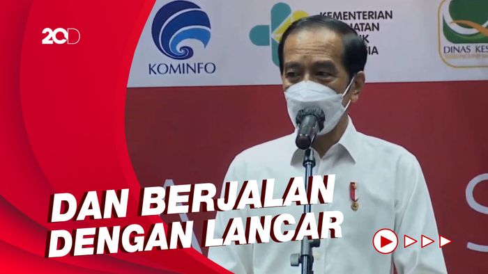 Presiden Jokowi Berharap Vaksinasi COVID-19 Awak Media Merata