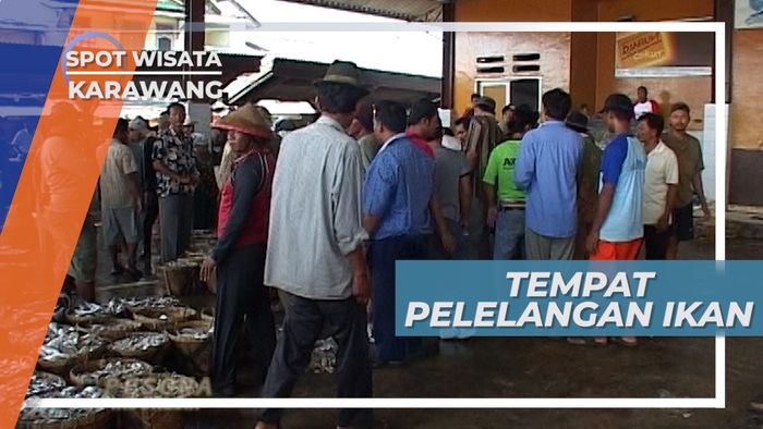 Beradu Rupiah di Tempat Pelelangan Ikan Desa Ciparage Jaya, Karawang