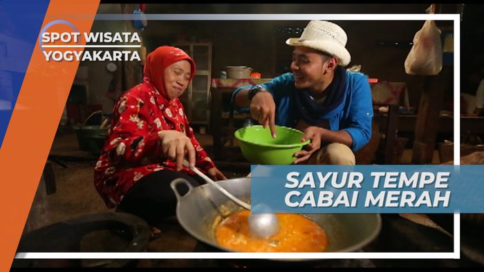 Sayur Tempe Cabai Merah, Pendamping Sompil Penggugah Selera, Yogyakarta