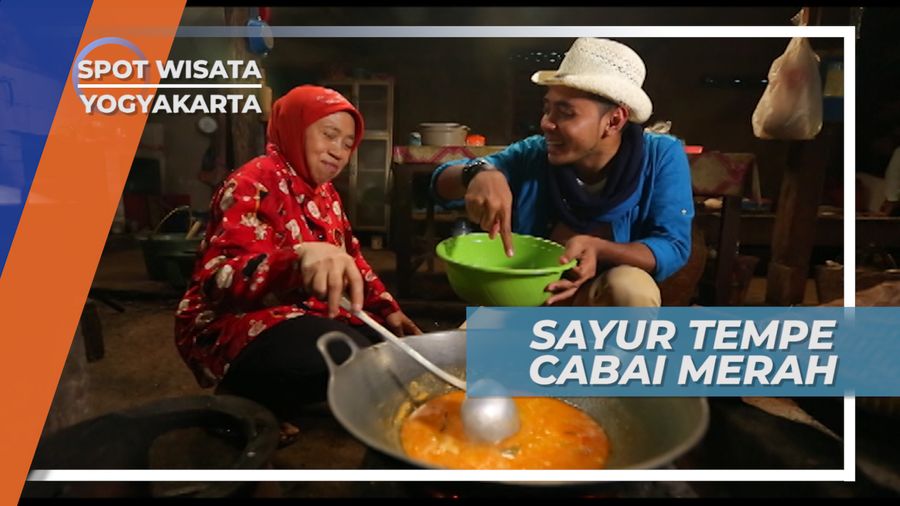 Sayur Tempe Cabai Merah, Pendamping Sompil Penggugah Selera, Yogyakarta