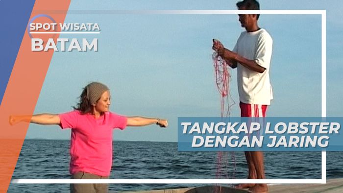 Menjaring Lobster di Perairan Batam