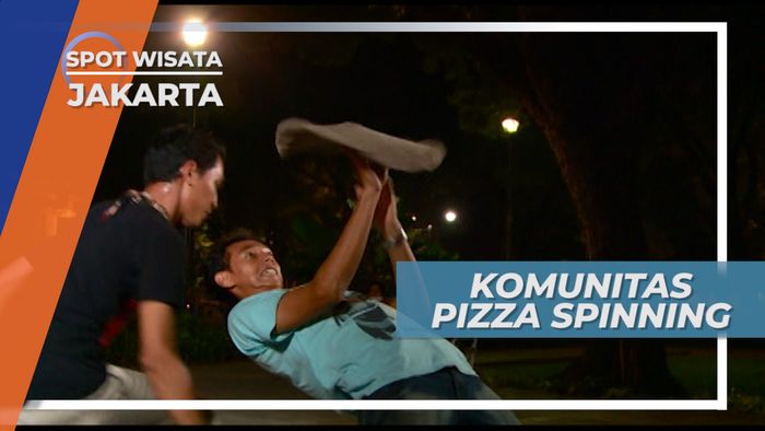 Pizza Spinning, Aksi Akrobatik Saat Membuat Pizza, Jakarta