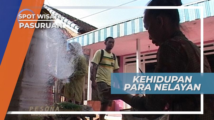 Suasana Asri Kampung Nelayan Panggungrejo Pasuruan