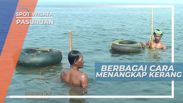 Garitan, Alat Tradisional Untuk Berburu Kerang, Pasuruan