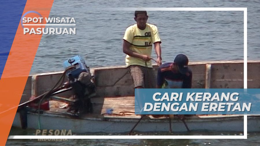 Eretan, Garitan Berjaring untuk Berburu Kerang, Pasuruan