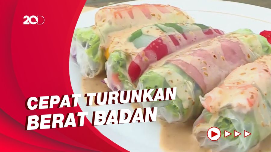 Segarnya Roll Rujak Bangkok, Cocok untuk Sobat Diet!