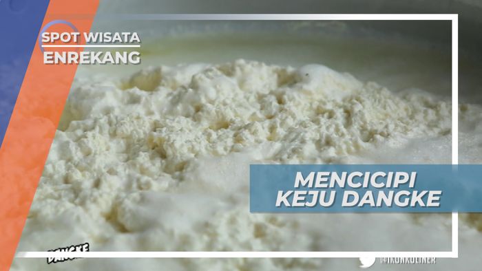 Sepotong Keju Dangke Setara 2 Liter Susu, Enrekang Sulawesi Selatan 