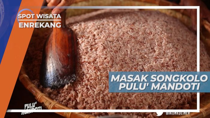 Songkolo Pulu Mandoti, Aromanya Membuat Terkesima, Sulawesi Selatan