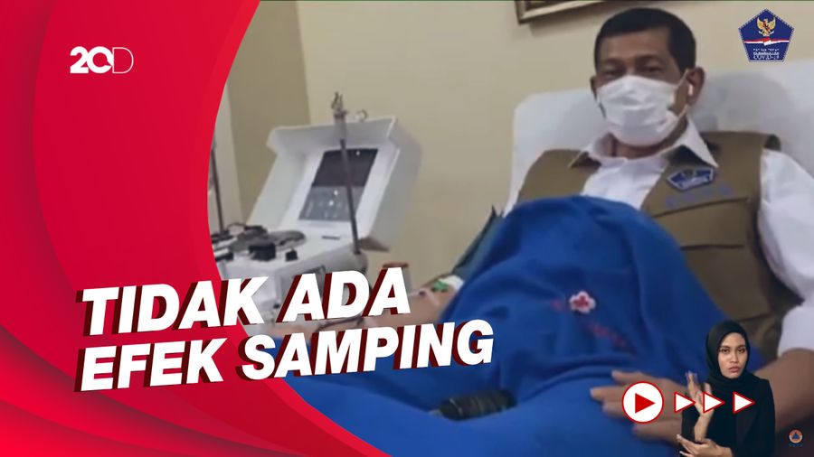 Doni Monardo Cerita Pengalaman Donor Plasma Konvalesen