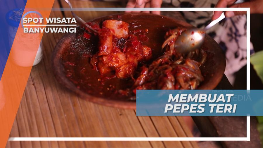 Pepes Teri, Teman Akrab Jangan Leroban yang Bikin Ngunyah Terus, Banyuwangi