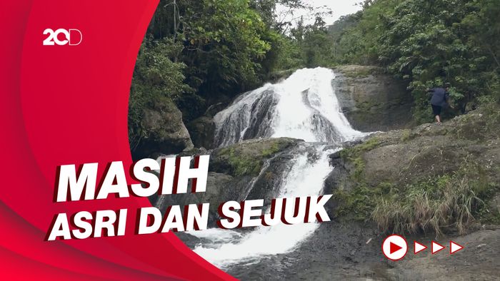 Belum Terjamah Pemerintah, Begini Asrinya Air Terjun Indo Rannuang