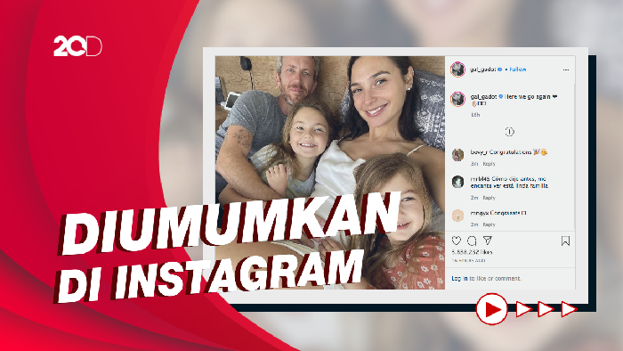 Selamat! Bintang Wonder Woman Gal Gadot Hamil Anak Ketiga